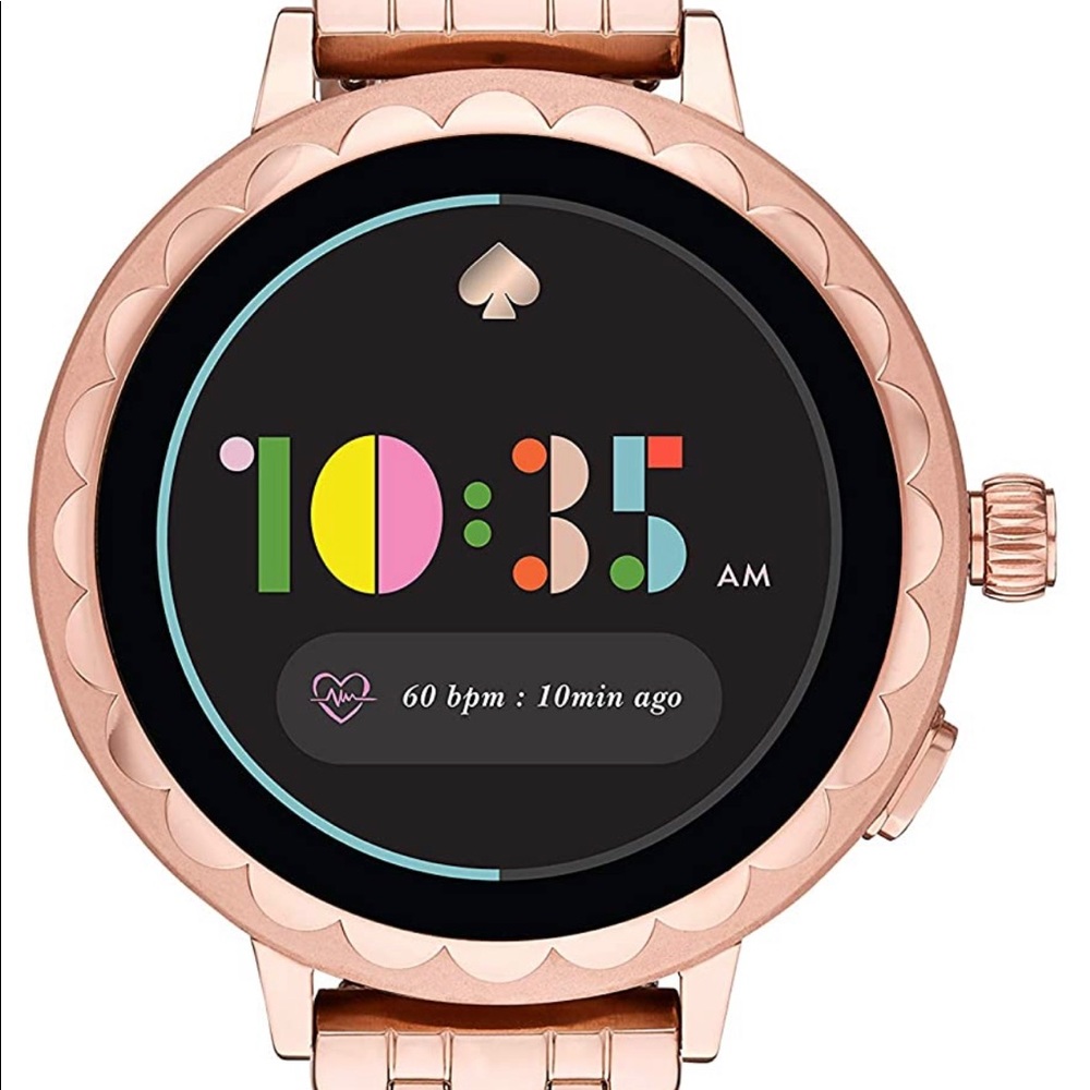 Kate Spade Scallop 2 smart watch rose gold